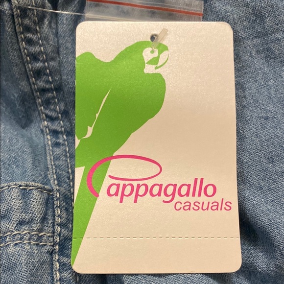 Cappagallo Casualz Denim Capri Pants Sz S NWT - Picture 13 of 14